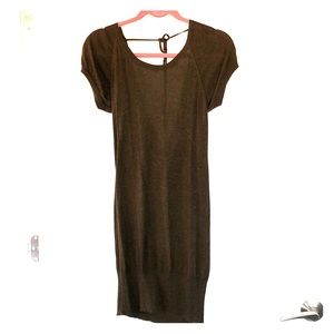 Olive French Connection Sweater Dress in Size S